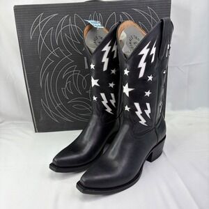 New Alvies Cowgirl Boots The BFG II 10.5  Western Lightning Star Festival Rodeo